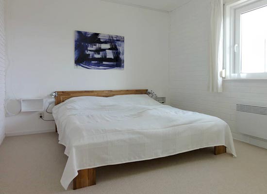 Doppelbett im Schlafzimmer